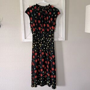 Banana Republic high neck midi dress, size 2
